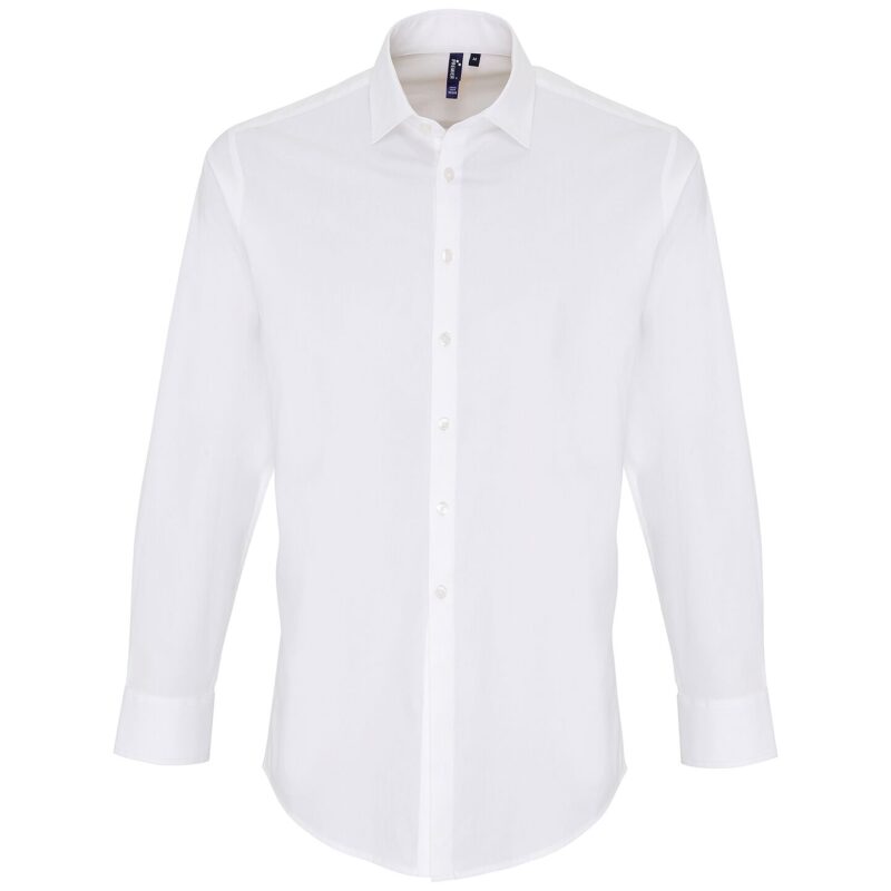 Premier Long Sleeve Stretch Fit Poplin Shirt