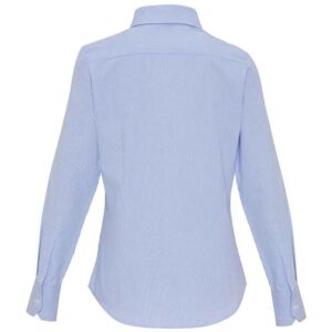 Premier Ladies Long Sleeve Striped Oxford Shirt