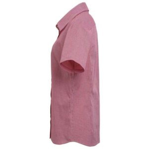 Premier Ladies Gingham Short Sleeve Shirt