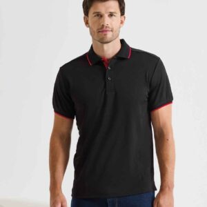 Premier Contrast Coolchecker Pique Polo Shirt