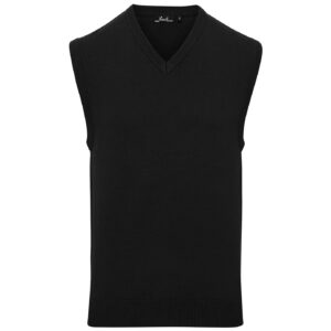 Premier Sleeveless Cotton Acrylic V Neck Sweater