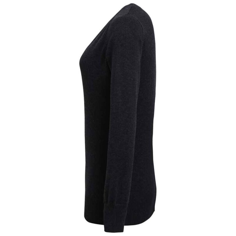 Premier Ladies Knitted Cotton Acrylic V Neck Sweater