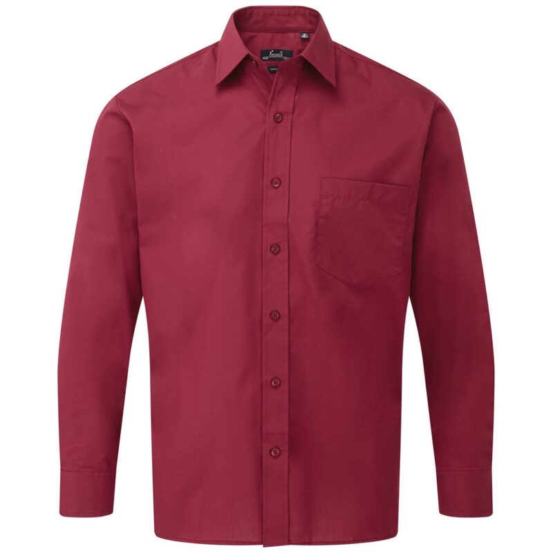 Premier Long Sleeve Poplin Shirt