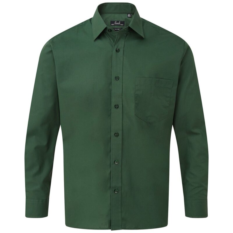 Premier Long Sleeve Poplin Shirt