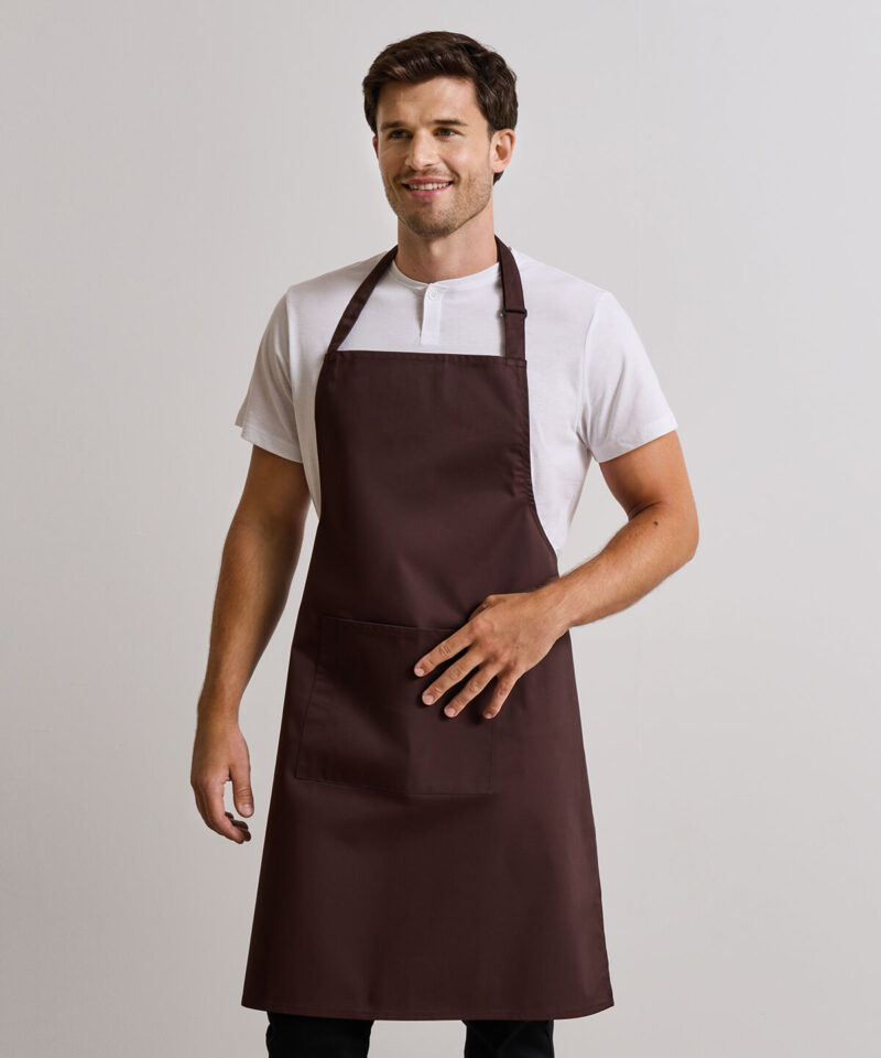 Premier 'Colours' Bib Apron with Pocket