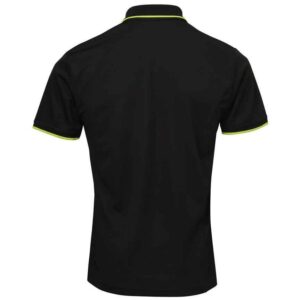 Premier Contrast Coolchecker Pique Polo Shirt
