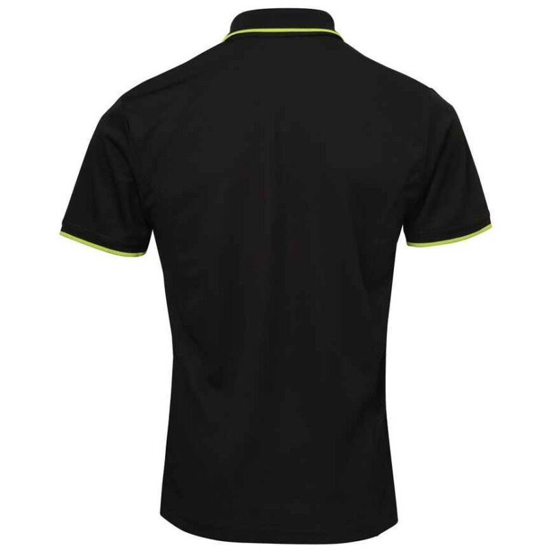 Premier Contrast Coolchecker Pique Polo Shirt