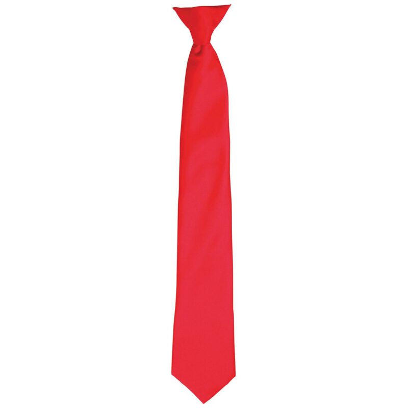 Premier 'Colours' Satin Clip Tie