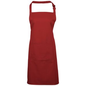 Premier 'Colours' Bib Apron with Pocket