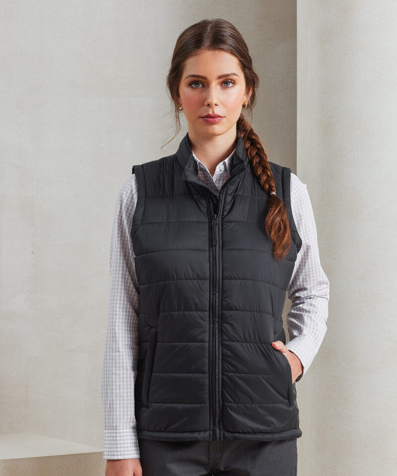 Premier Ladies Recyclight Padded Gilet
