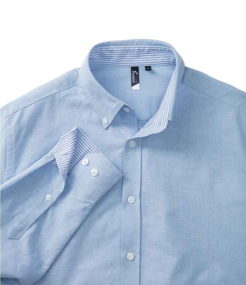 Premier Long Sleeve Striped Oxford Shirt