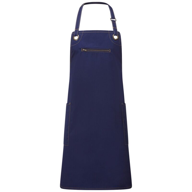 Premier Barley Contrast Stitch Bib Apron