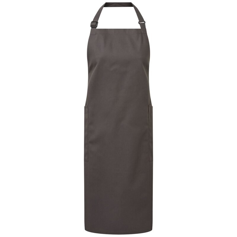 Premier Recycled Polyester and Fairtrade Organic Cotton Bib Apron