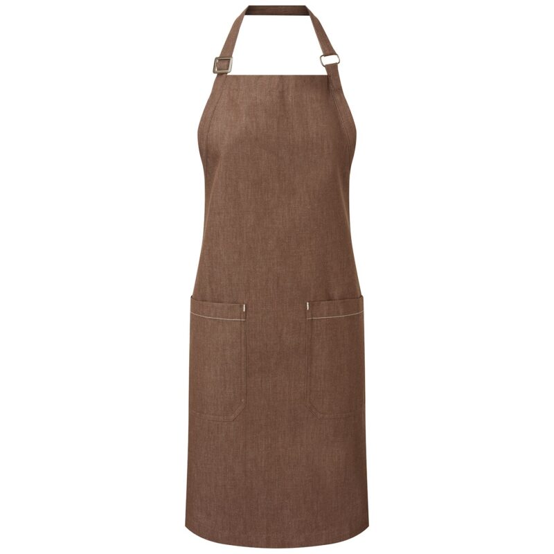 Premier Fairtrade Organic Cotton Denim Bib Apron
