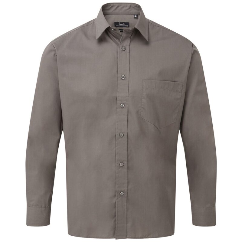 Premier Long Sleeve Poplin Shirt