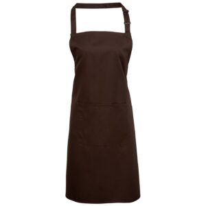 Premier 'Colours' Bib Apron with Pocket