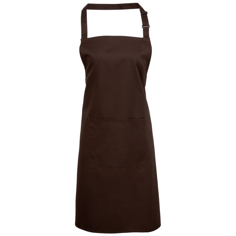 Premier 'Colours' Bib Apron with Pocket