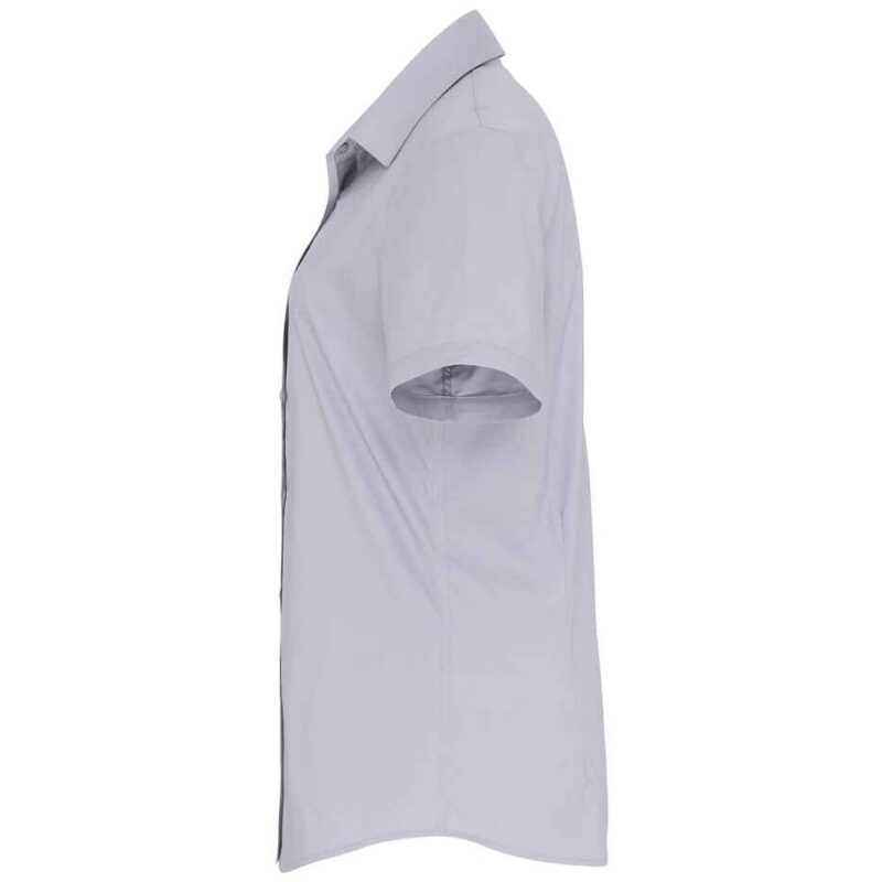Premier Ladies Short Sleeve Stretch Fit Poplin Shirt