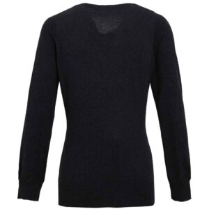 Premier Ladies Knitted Cotton Acrylic V Neck Sweater