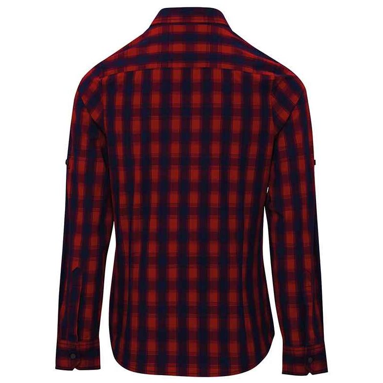 Premier Ladies Mulligan Check Long Sleeve Shirt