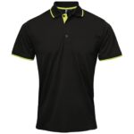 Premier Contrast Coolchecker Pique Polo Shirt