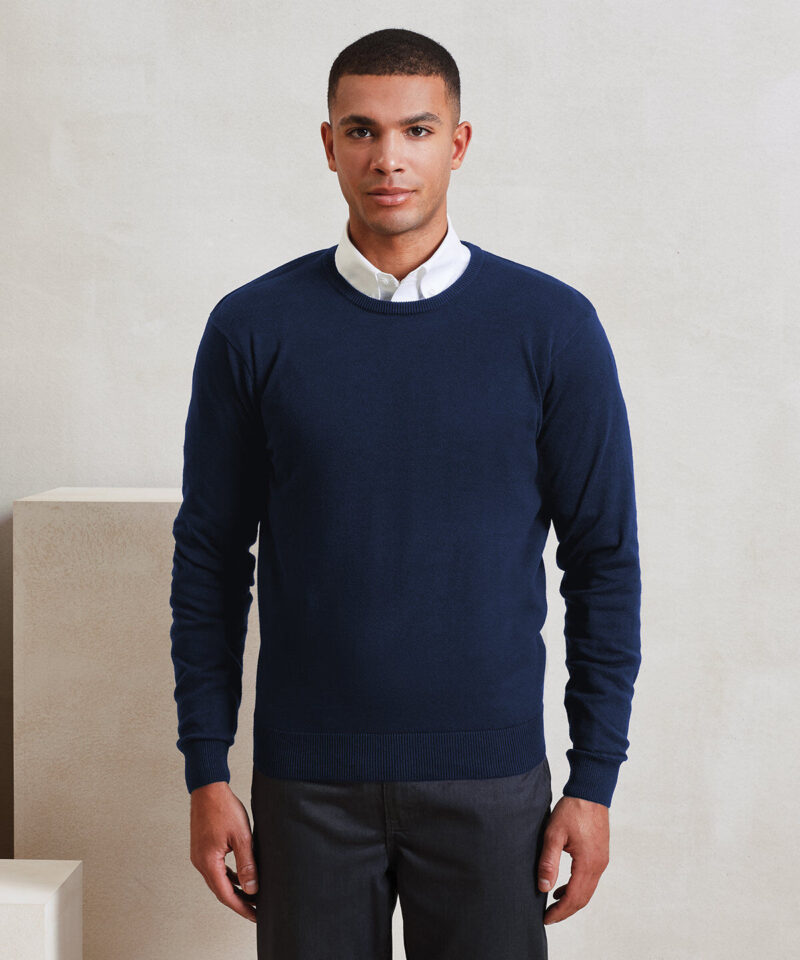 Premier Cotton Rich Crew Neck Sweater