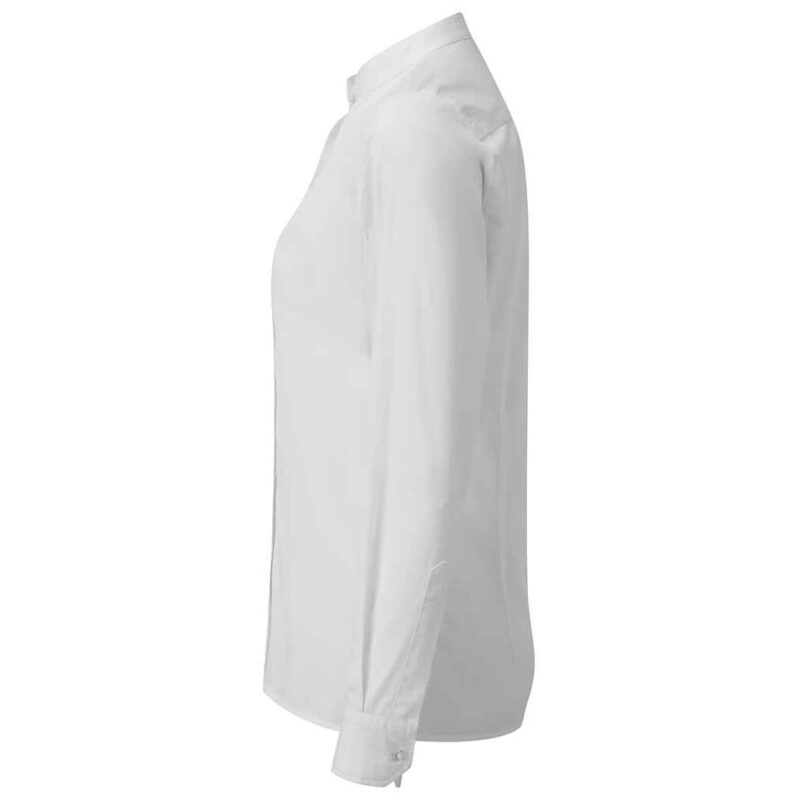 Premier Ladies Banded Collar Grandad Shirt