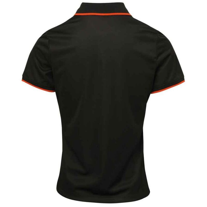 Premier Ladies Contrast Coolchecker Pique Polo Shirt