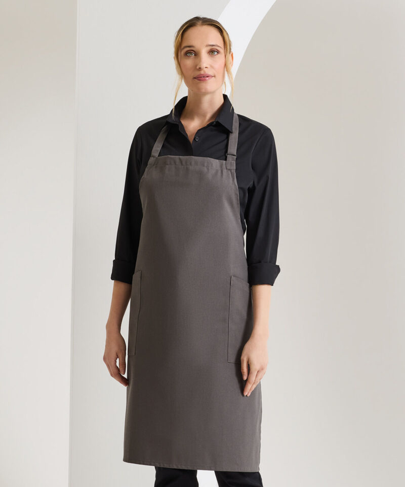 Premier Recycled Polyester and Fairtrade Organic Cotton Bib Apron