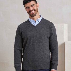 Premier Knitted Cotton Acrylic V Neck Sweater