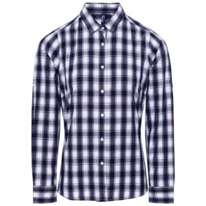 Premier Ladies Mulligan Check Long Sleeve Shirt