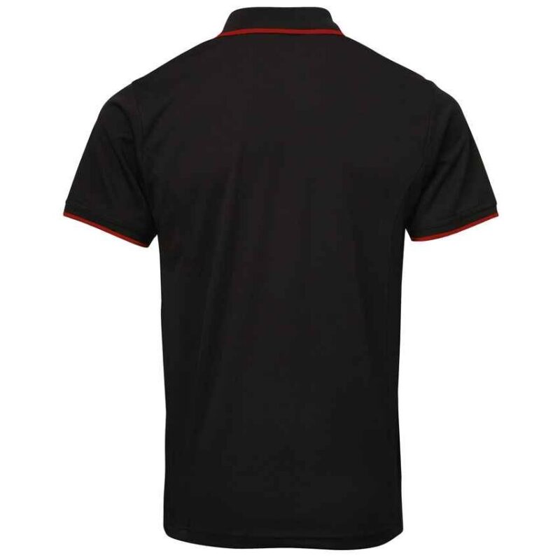 Premier Contrast Coolchecker Pique Polo Shirt