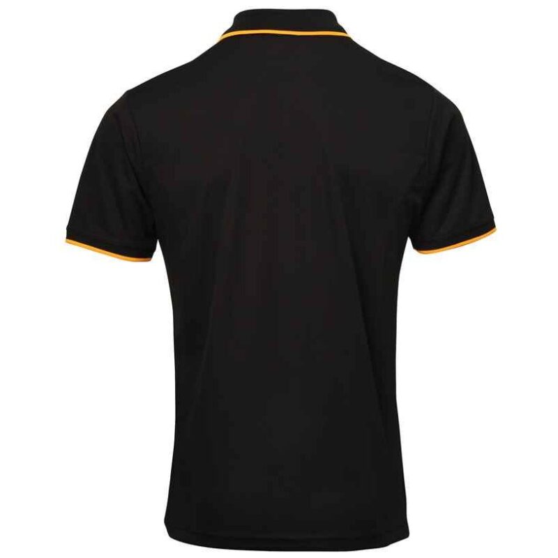 Premier Contrast Coolchecker Pique Polo Shirt