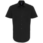 Premier Short Sleeve Stretch Fit Poplin Shirt