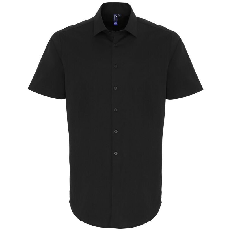 Premier Short Sleeve Stretch Fit Poplin Shirt