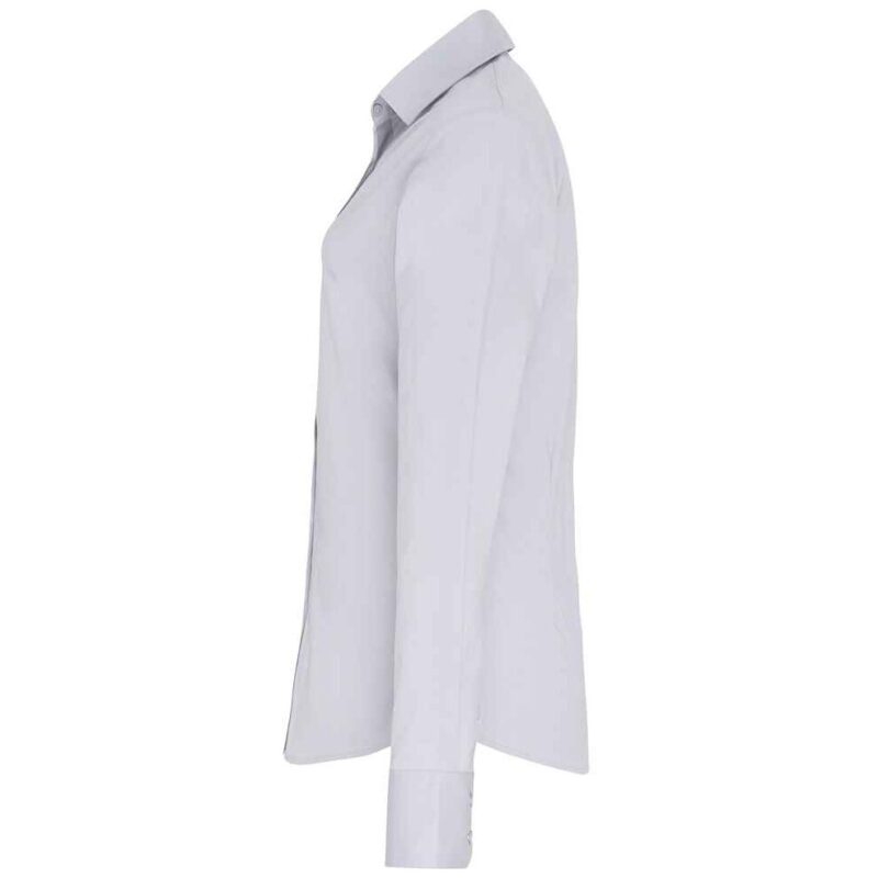 Premier Ladies Long Sleeve Stretch Fit Poplin Shirt
