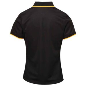 Premier Ladies Contrast Coolchecker Pique Polo Shirt