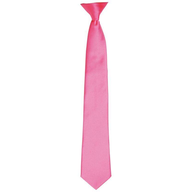Premier 'Colours' Satin Clip Tie