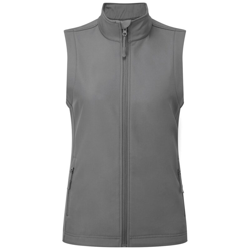 Premier Ladies Windchecker Recycled Printable Soft Shell Gilet
