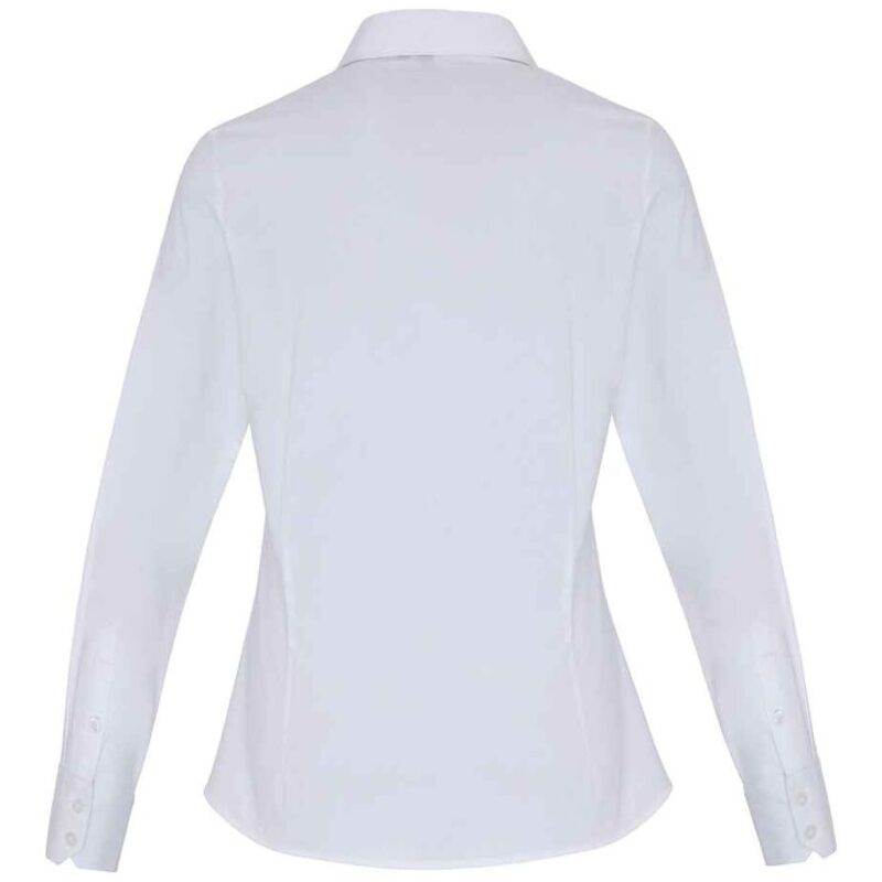 Premier Ladies Long Sleeve Stretch Fit Poplin Shirt