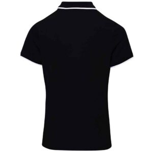 Premier Ladies Contrast Coolchecker Pique Polo Shirt