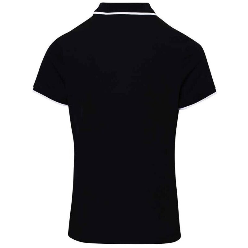 Premier Ladies Contrast Coolchecker Pique Polo Shirt