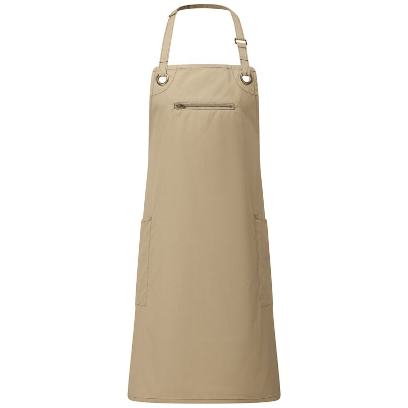 Premier Barley Contrast Stitch Bib Apron