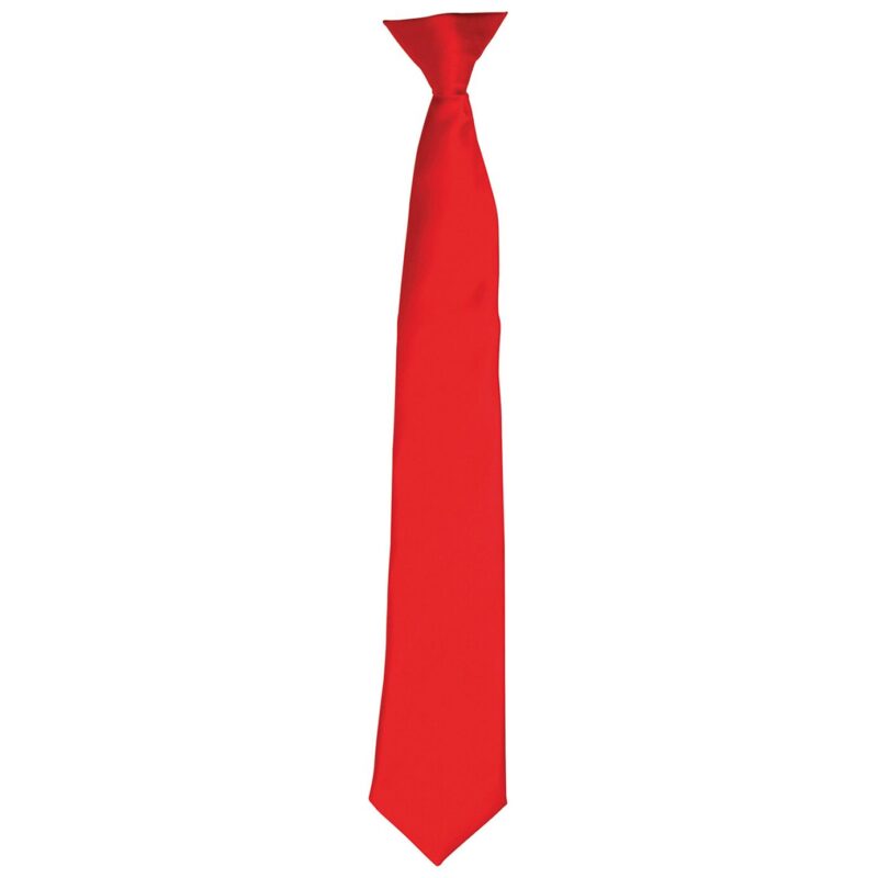 Premier 'Colours' Satin Clip Tie