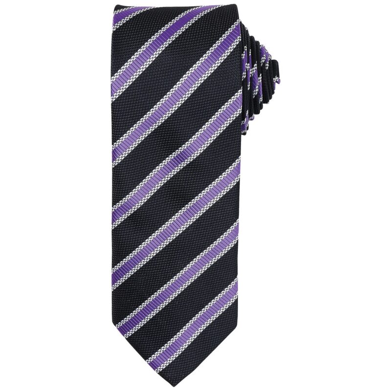 Premier Waffle Stripe Tie