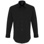 Premier Long Sleeve Stretch Fit Poplin Shirt