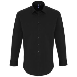 Premier Long Sleeve Stretch Fit Poplin Shirt