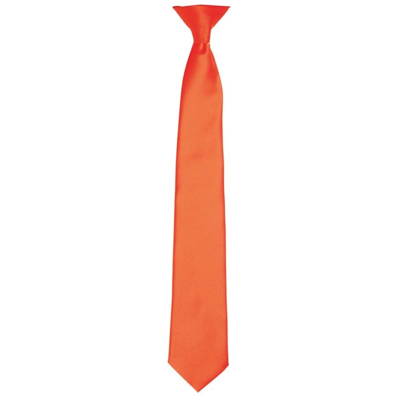 Premier 'Colours' Satin Clip Tie