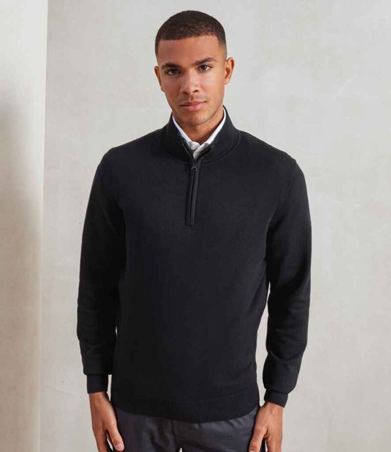 Premier Zip Neck Sweater