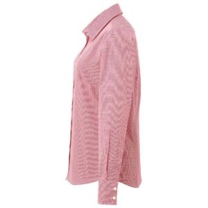 Premier Ladies Gingham Long Sleeve Shirt